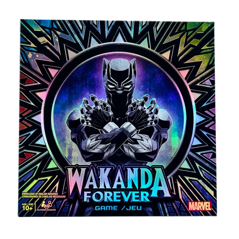 Marvel Wakanda Forever Black Panther Dice Rolling Family Board Game New Sealed